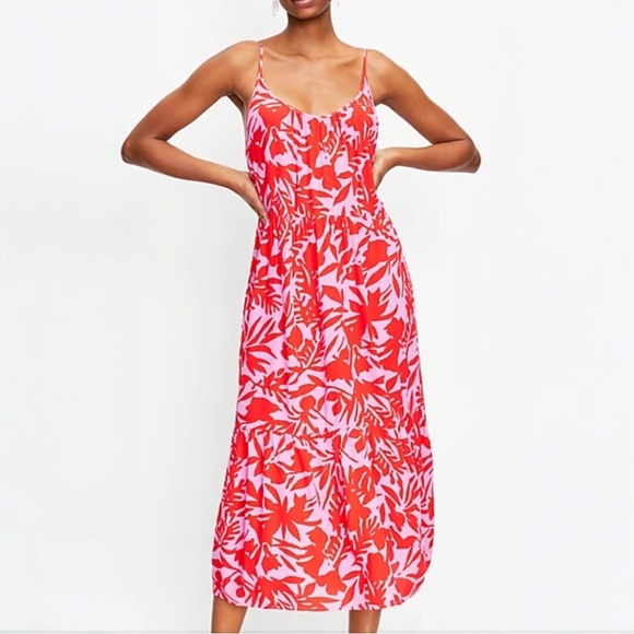 NWOT Loft Strappy Dress - Picture 1 of 8